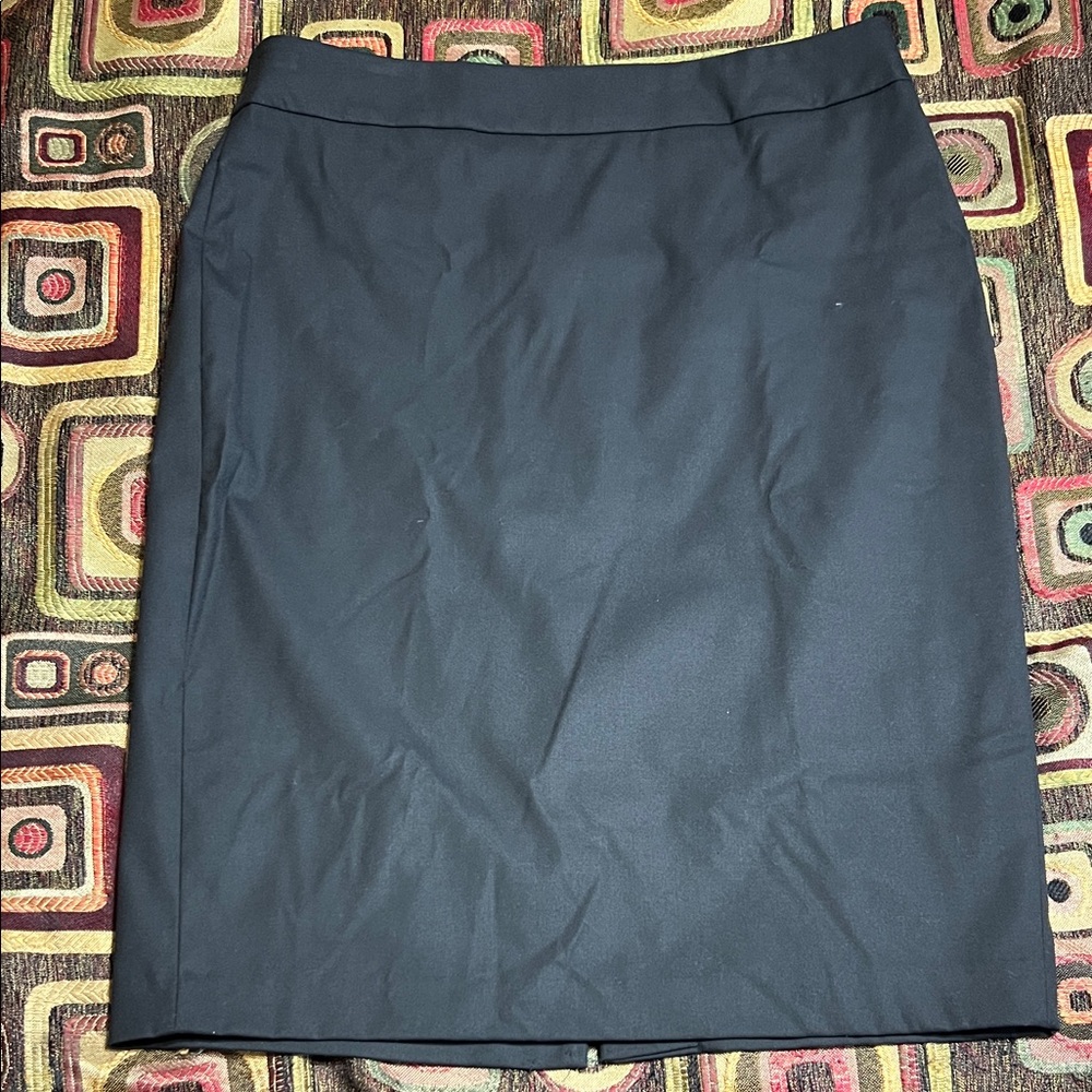 Liz Claiborne Navy Pencil Skirt